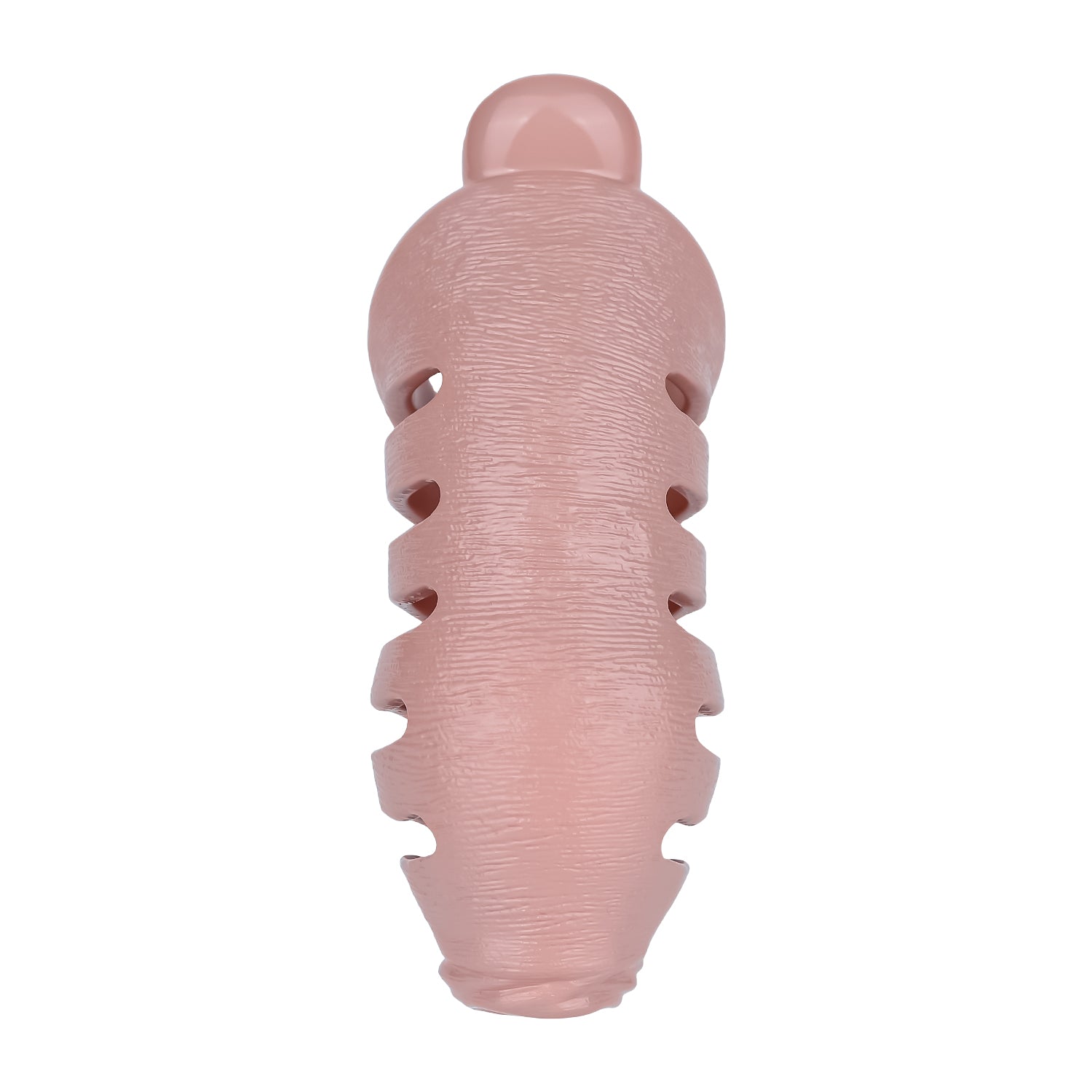 ABS Resin Realistic Dick Chastity Cage – Fully Enclosed Type AS037