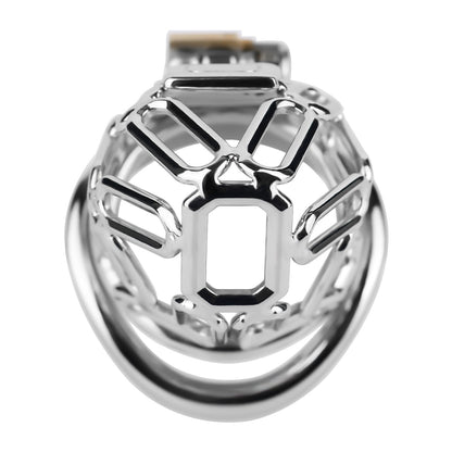 Topology Square Chastity Cage - Large Size | F318A