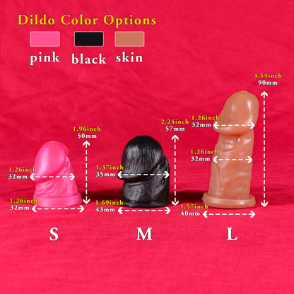 Silicone Dildo Head for FRRK Dildo & Pussy Chastity Cages Only, P001 - FRRK