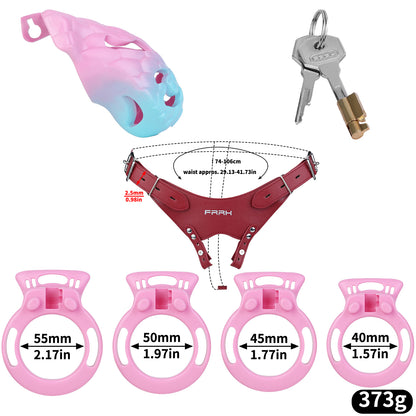 Serpent Queen Chastity Cage | F297