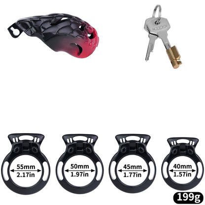 Serpent Queen Chastity Cage | F297