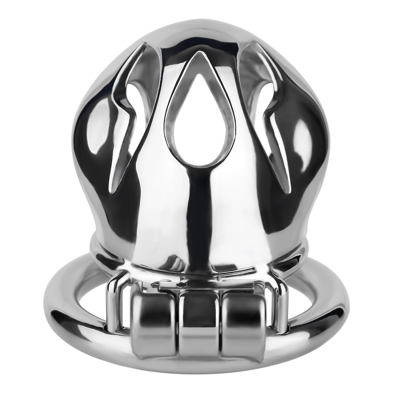 Cobra Series Mamba Chastity Cage | F312A Small Size - Silver