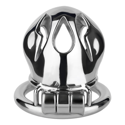 Cobra Series Mamba Chastity Cage | F312A Small Size - Silver