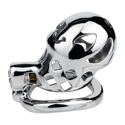 Aluminum Alloy Clown Chastity Cage 