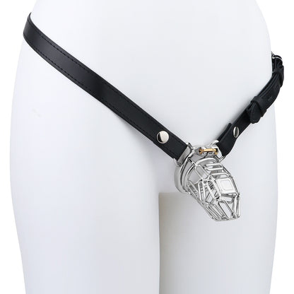 Topology Square Chastity Cage - Large Size | F318A