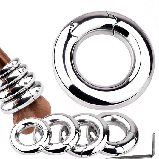 Stainless Steel Ball Stretcher Lock Ring | F3214 - FRRK