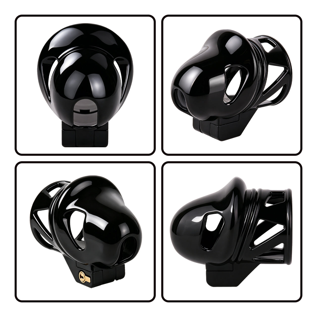 ABS Resin Shaft-Only Chastity Cage | F348A