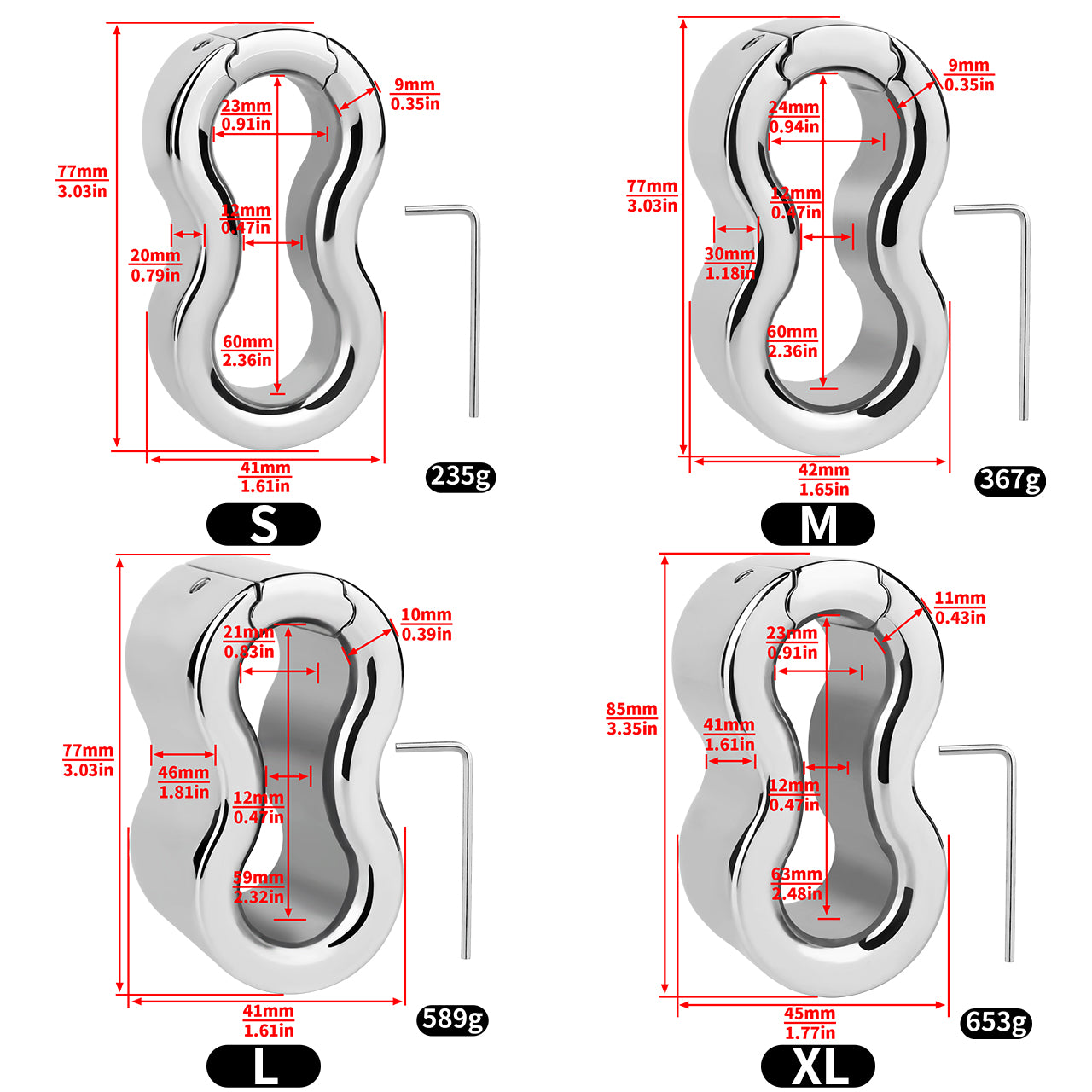 Figure-8 Ball Stretcher Weight | F296