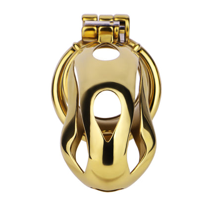 Cobra Series Mamba Chastity Cage | F312A Large Size - Golden