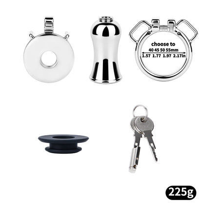 Convertible Flat & Inverted Chastity Cage | F365