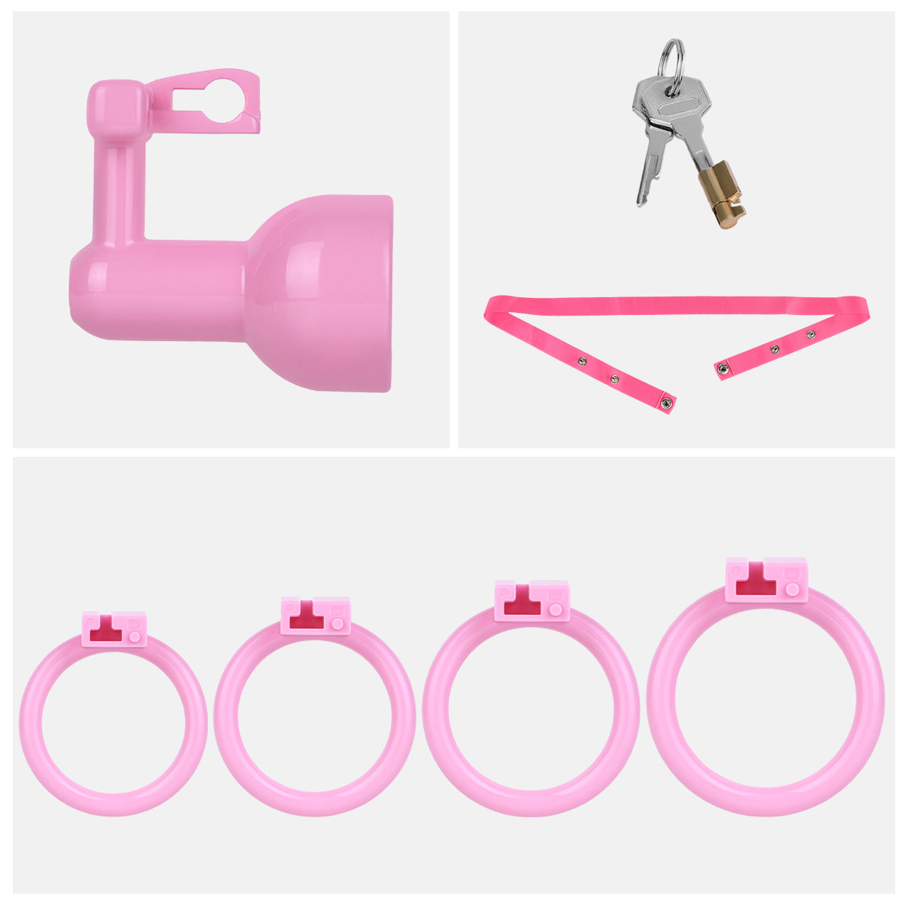 Inverted Chastity Cage with Cup Design | AS032