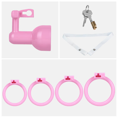 Inverted Chastity Cage with Cup Design | AS032