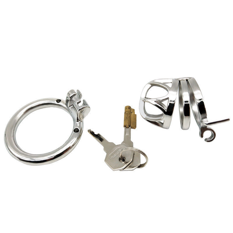 Male Top Split Open Chastity Cage, F3042 - FRRK