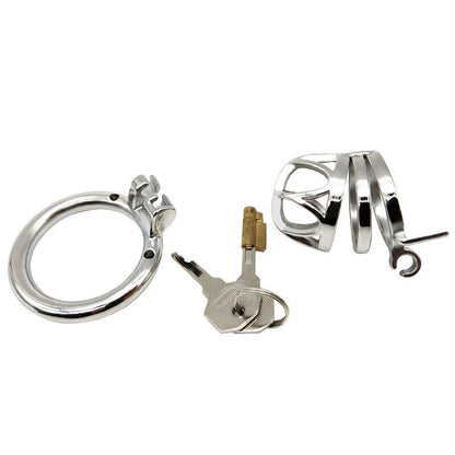 Male Top Split Open Chastity Cage, F3042 - FRRK