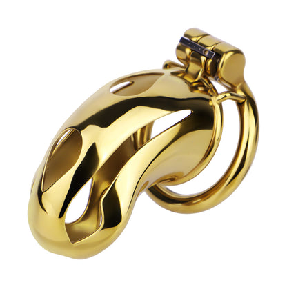 Cobra Series Mamba Chastity Cage | F312A Large Size - Golden