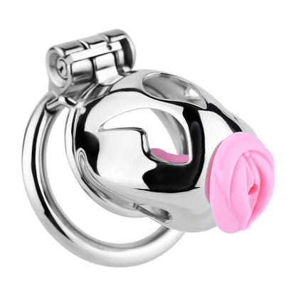 Mamba Chastity Cage | F312A Small Size - Silver