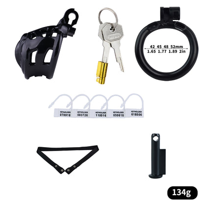 Sissy Feminization Chastity Cage