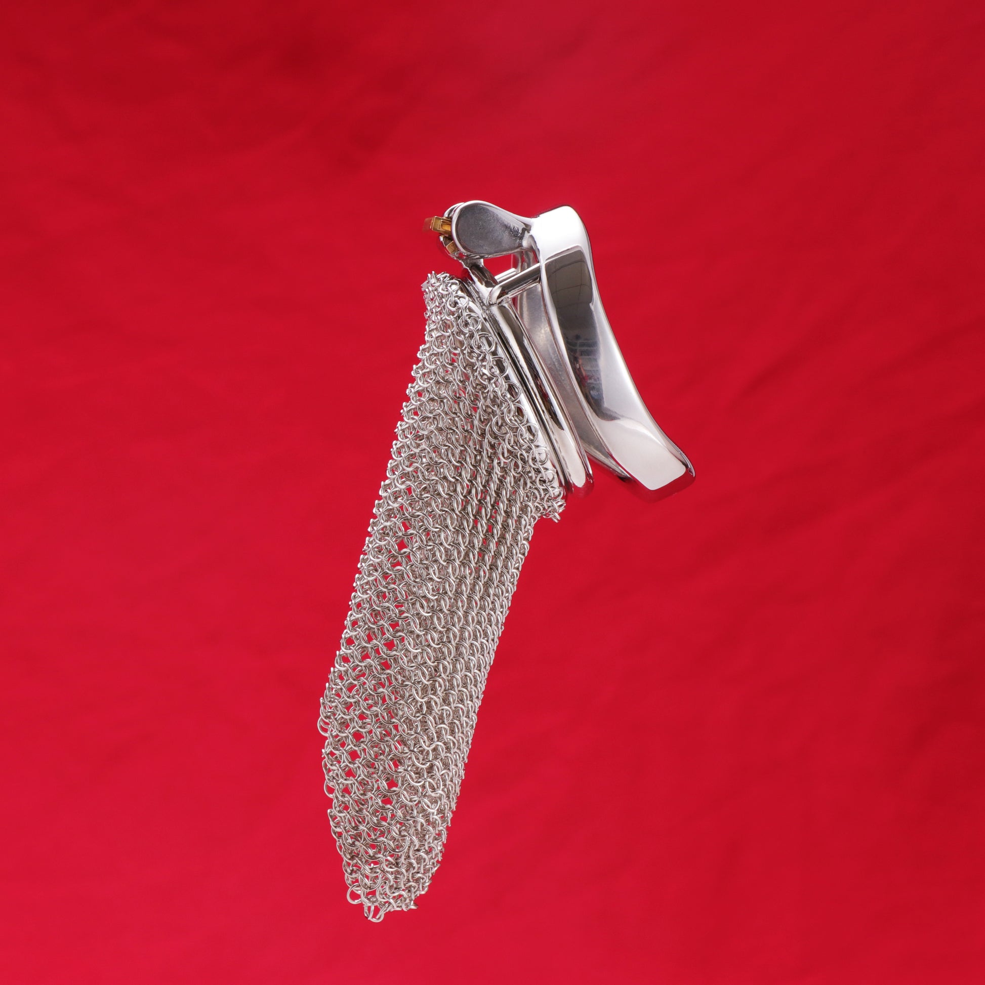 Maxi Metal Mesh Chastity Cage, F3195 - FRRK