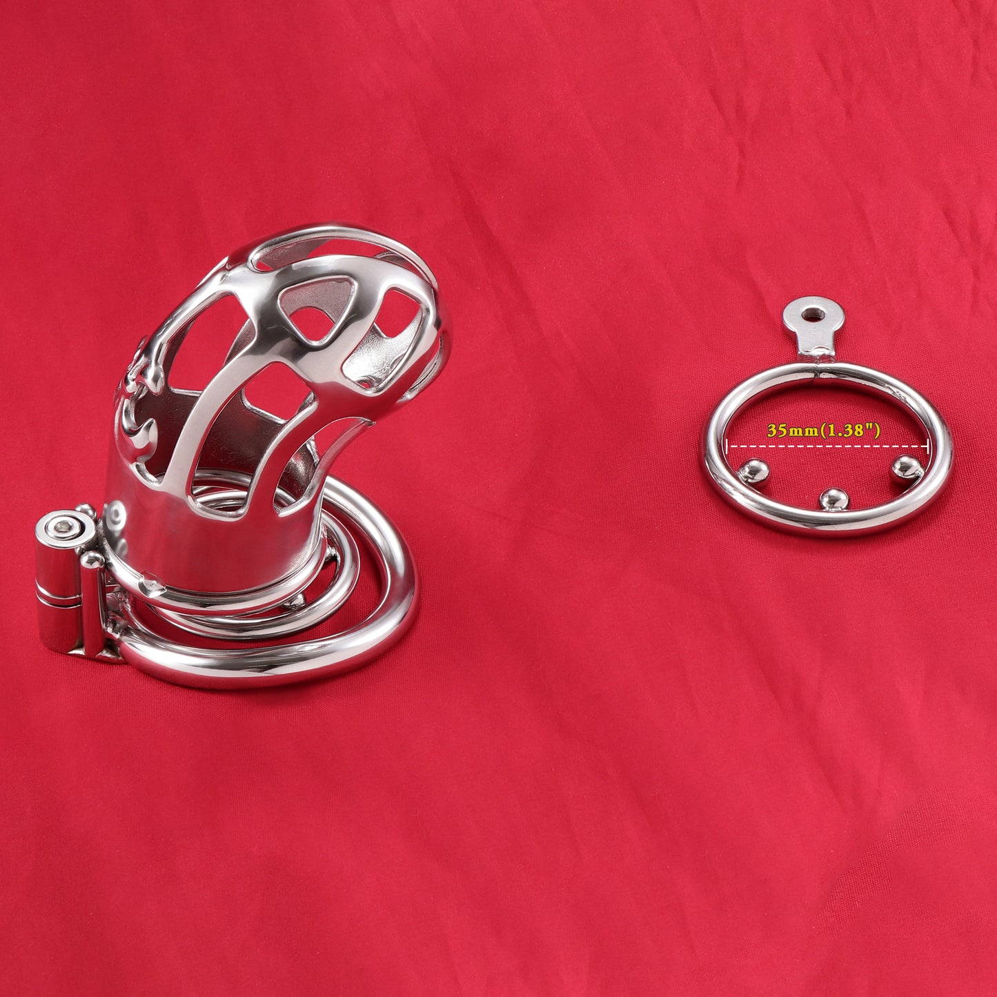 Maxi Cobra Chastity Cage Allen Wrench Lock, F3093 - FRRK