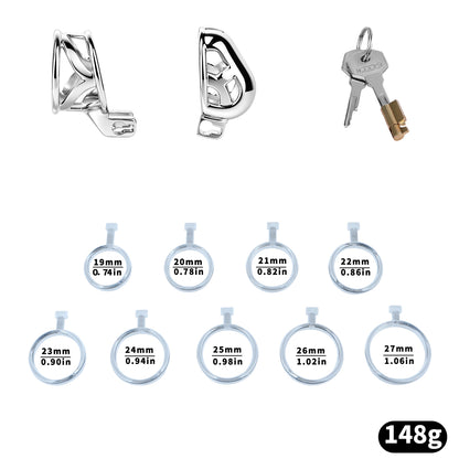 Mamba Metal Shaft-Only Chastity Cage | F345A