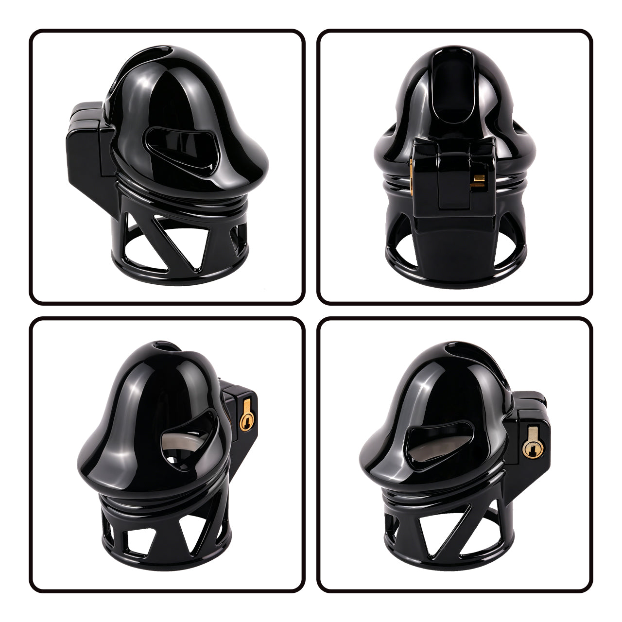 ABS Resin Shaft-Only Chastity Cage | F348A
