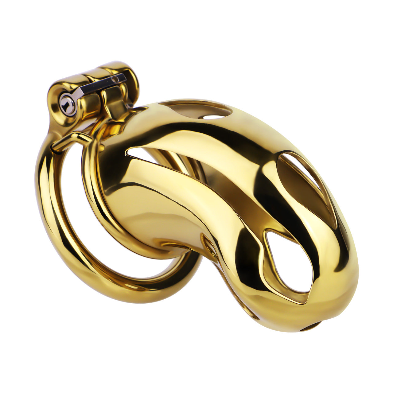 Cobra Series Mamba Chastity Cage | F312A Large Size - Golden