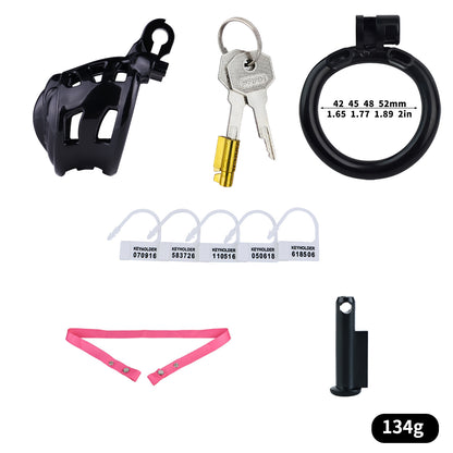 Sissy Feminization Chastity Cage