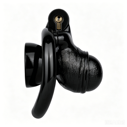 ABS Resin Realistic Dick Chastity Cage – Inverted Type AS036
