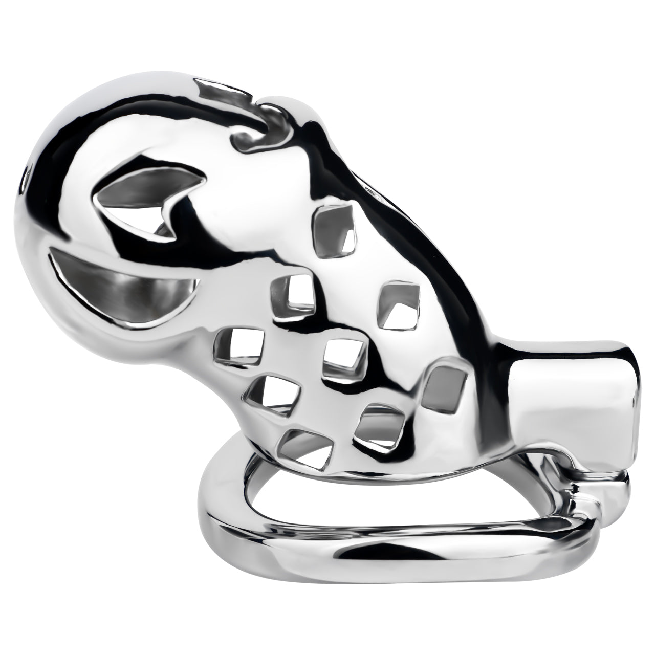 Aluminum Alloy Clown Chastity Cage