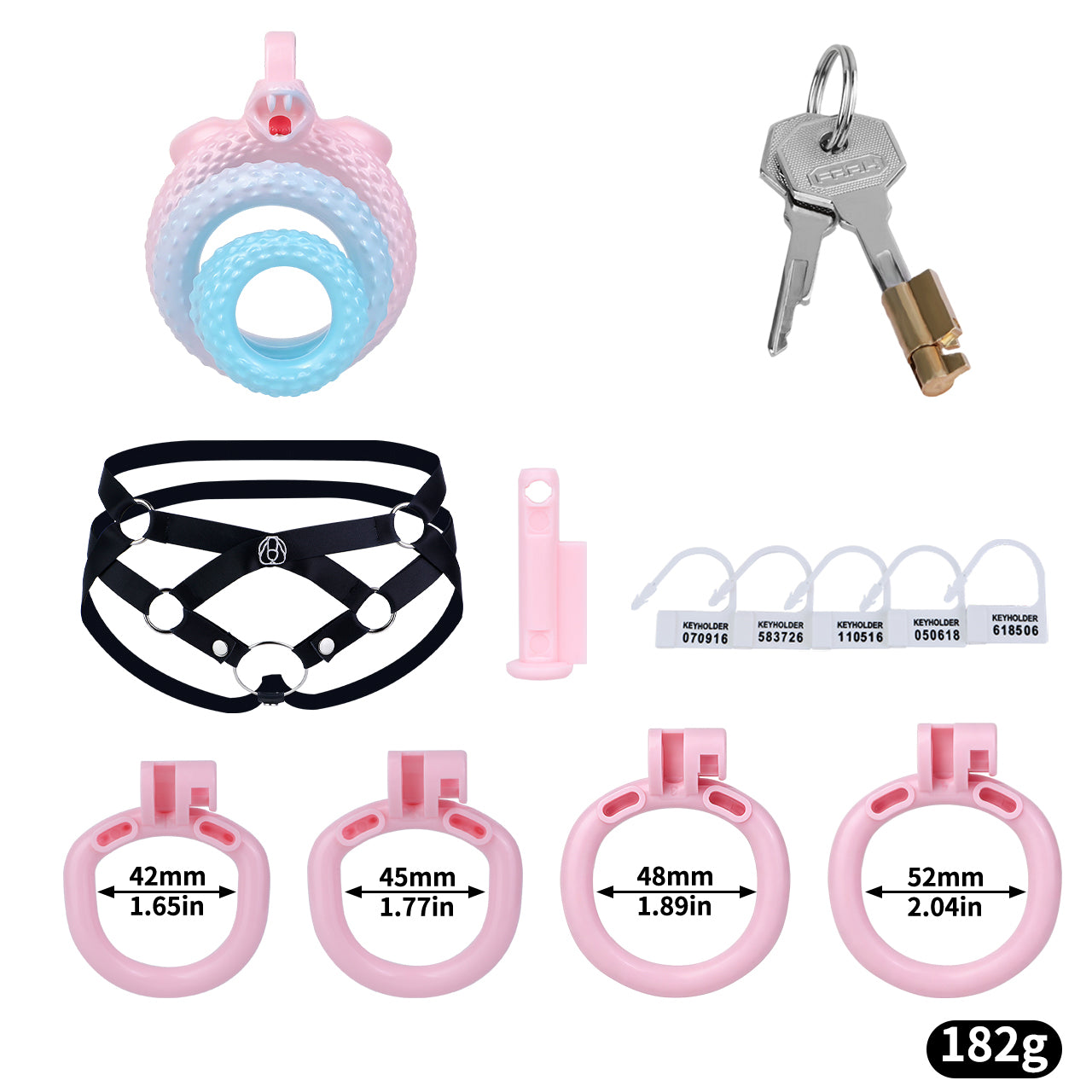 Temptation Snake Scale Chastity Cage | F360A