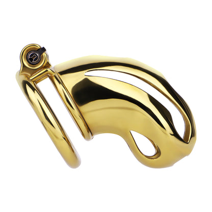 Cobra Series Mamba Chastity Cage | F312A Large Size - Golden