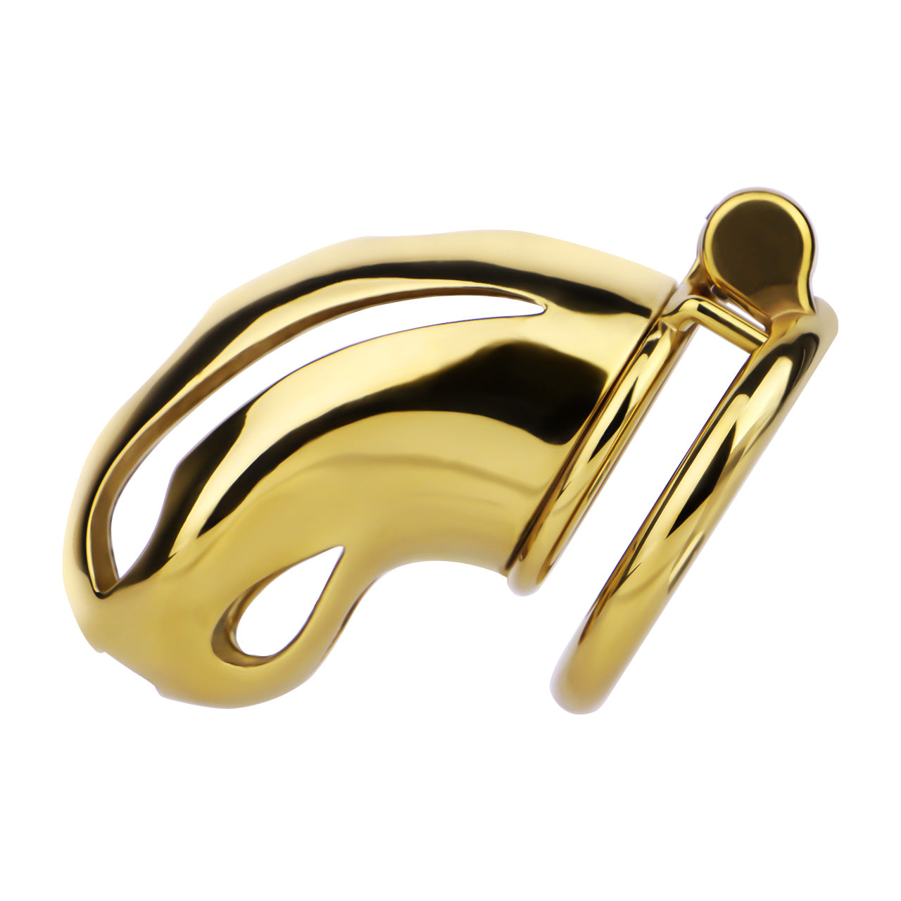 Cobra Series Mamba Chastity Cage | F312A Large Size - Golden