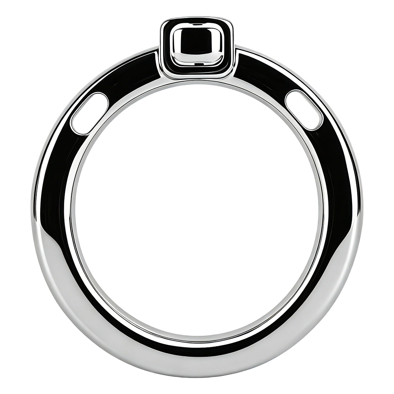 Night Silver Spider Chastity Cage | F328A