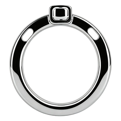 Night Silver Spider Chastity Cage | F328A