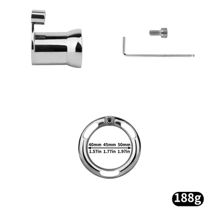 Metal Inverted Chastity Cage | F325A