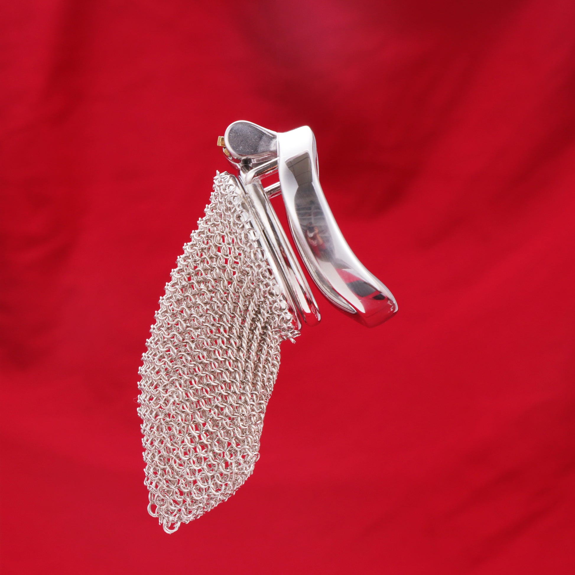 Standard Metal Mesh Chastity Cage, F3196 - FRRK