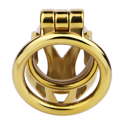 Cobra Series Mamba Chastity Cage | F312A Large Size - Golden