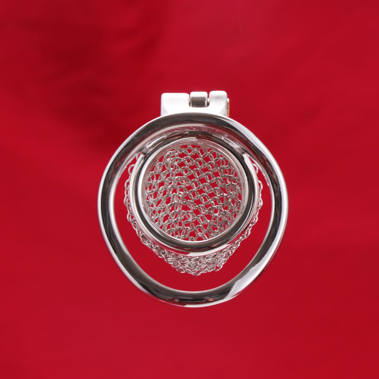 Nub Metal Mesh Chastity Cage, F3199 - FRRK