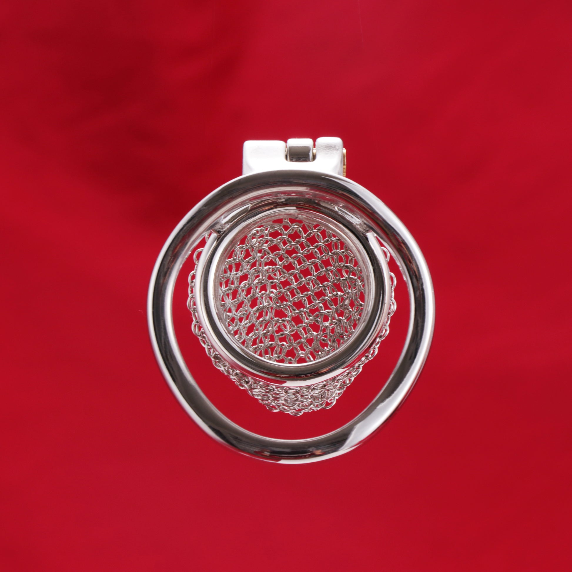 Nub Metal Mesh Chastity Cage, F3199 - FRRK