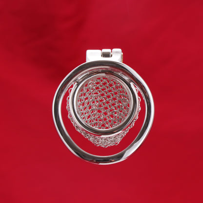Nub Metal Mesh Chastity Cage, F3199 - FRRK
