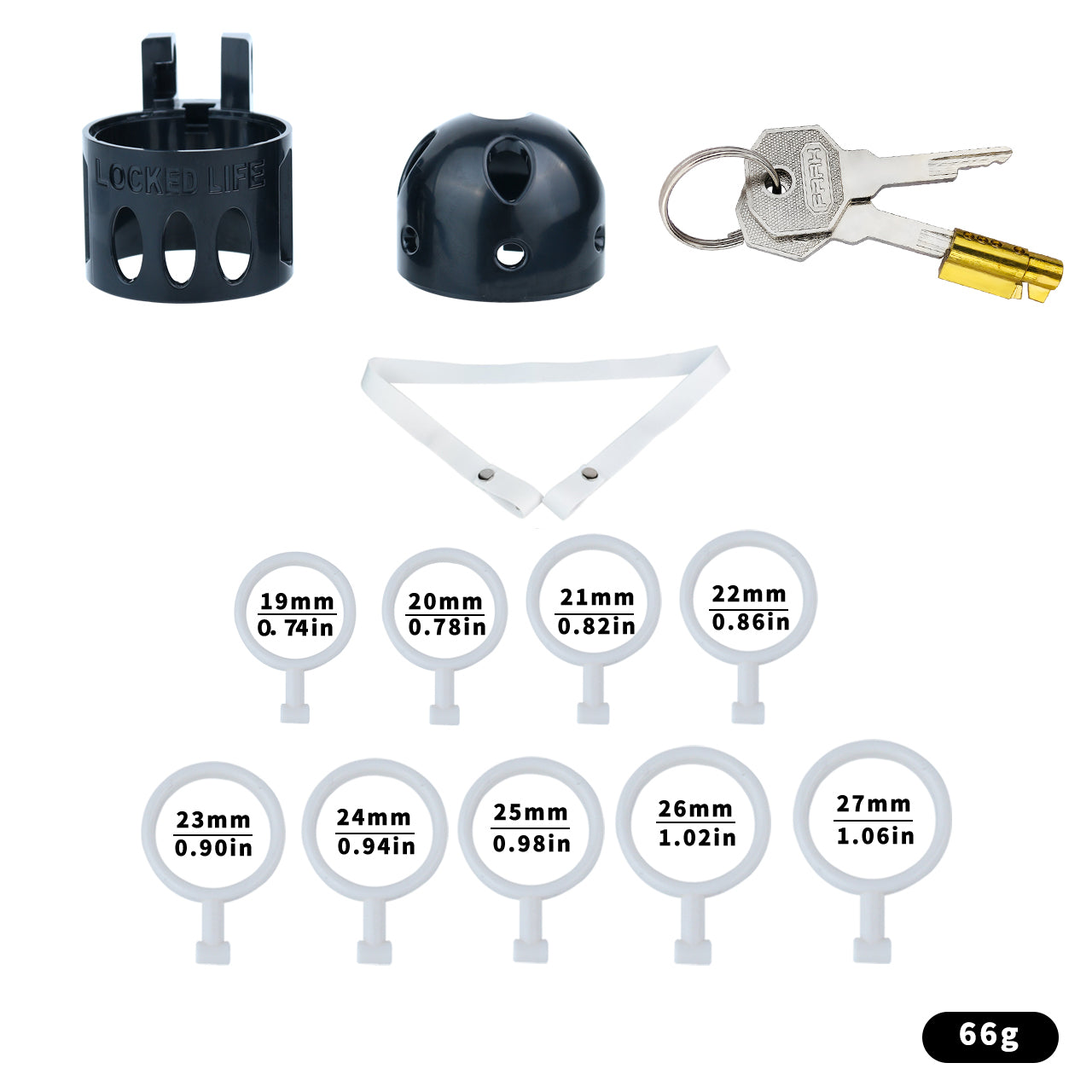 Shaft-Only Chastity Cage | F338A