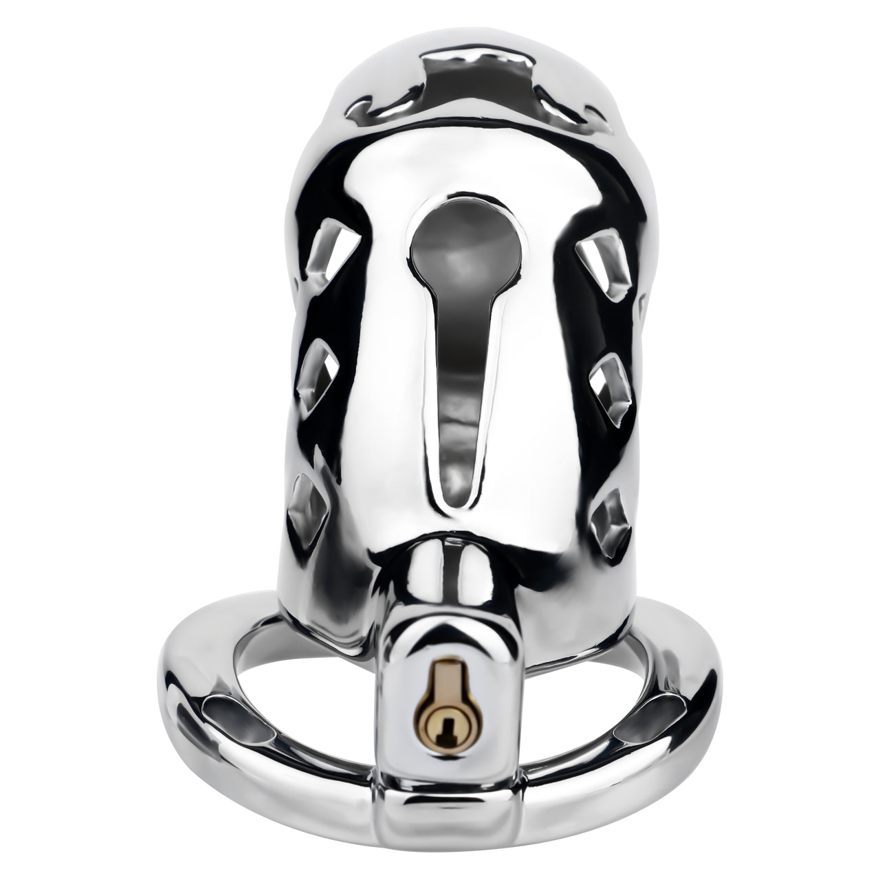 Aluminum Alloy Clown Chastity Cage