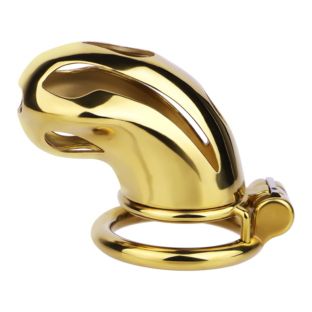 Cobra Series Mamba Chastity Cage | F312A Large Size - Golden