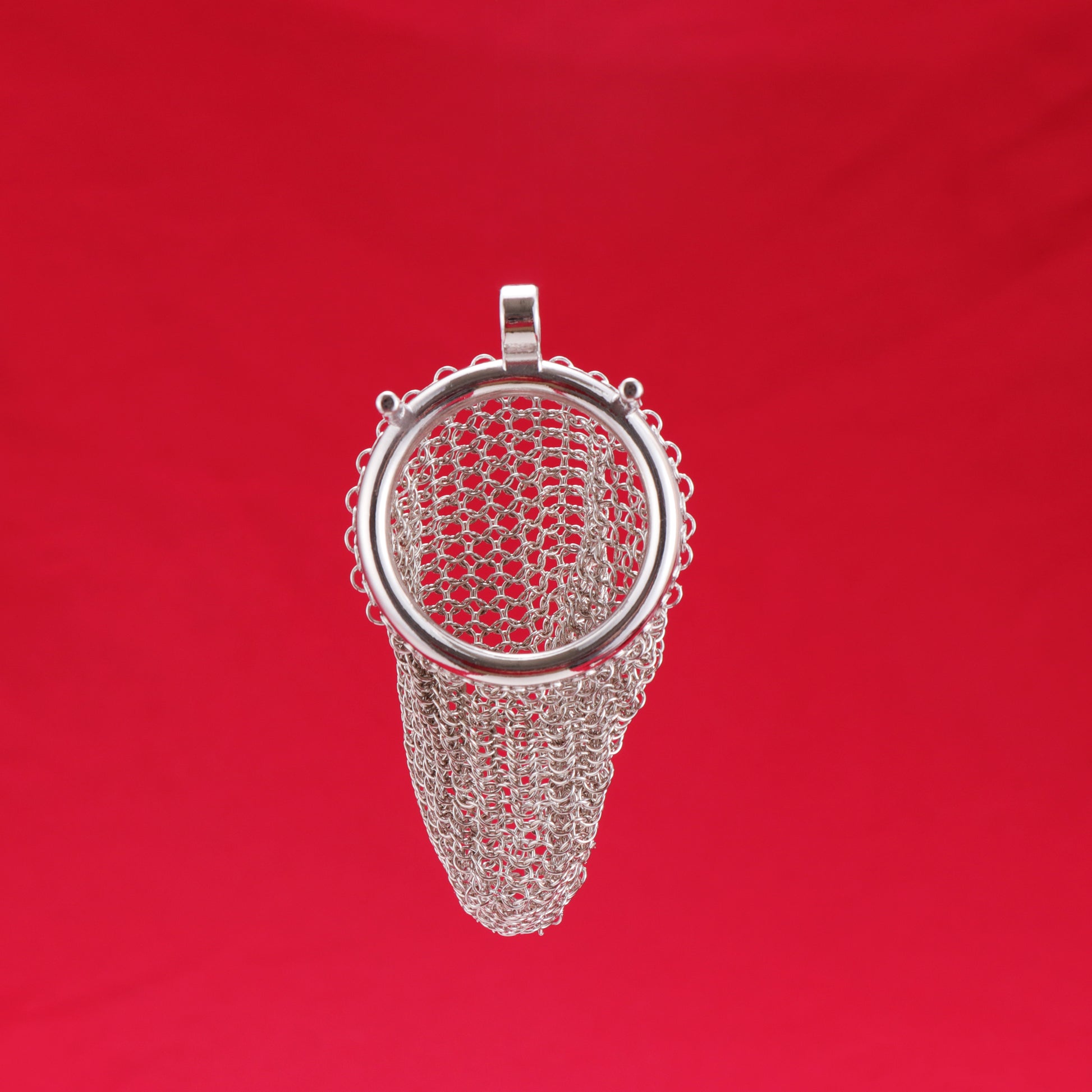 Standard Metal Mesh Chastity Cage, F3196 - FRRK
