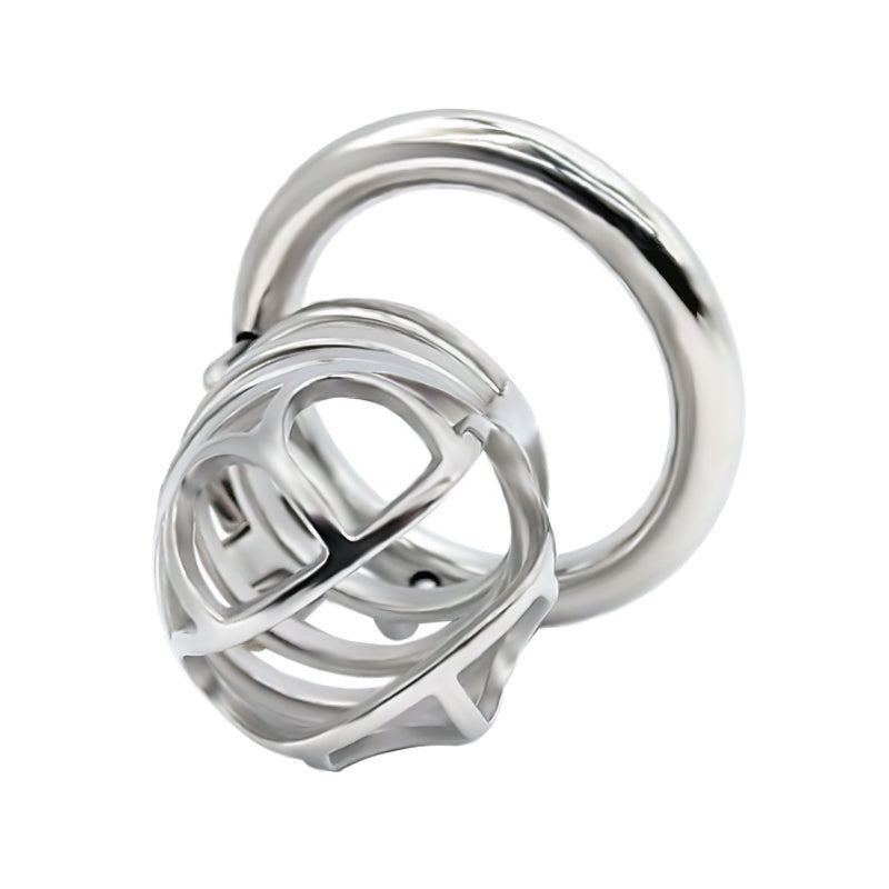 Male Top Split Open Chastity Cage, F3042 - FRRK