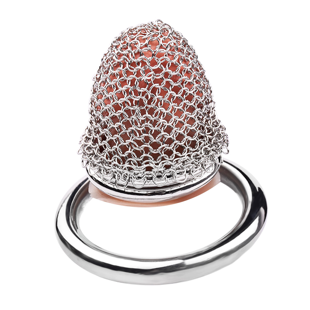Small Metal Mesh Chastity Cage, F3197 - FRRK