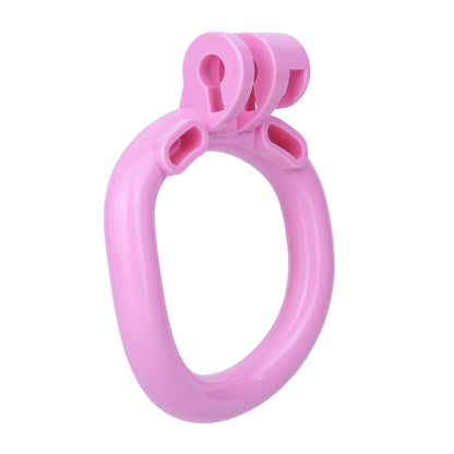 ABS Resin Rhinestone Inverted Pussy Chastity Cage | AS604