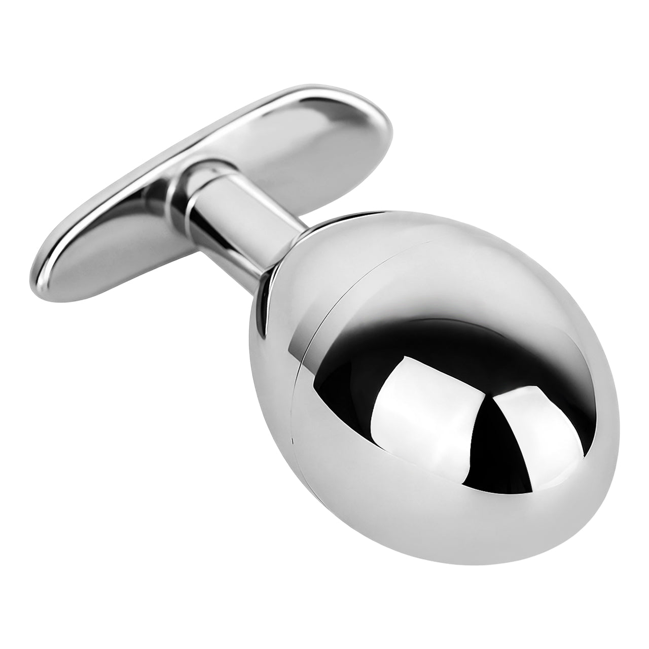 Hollow Metal Butt Plug with Hidden Key Storage | F344A