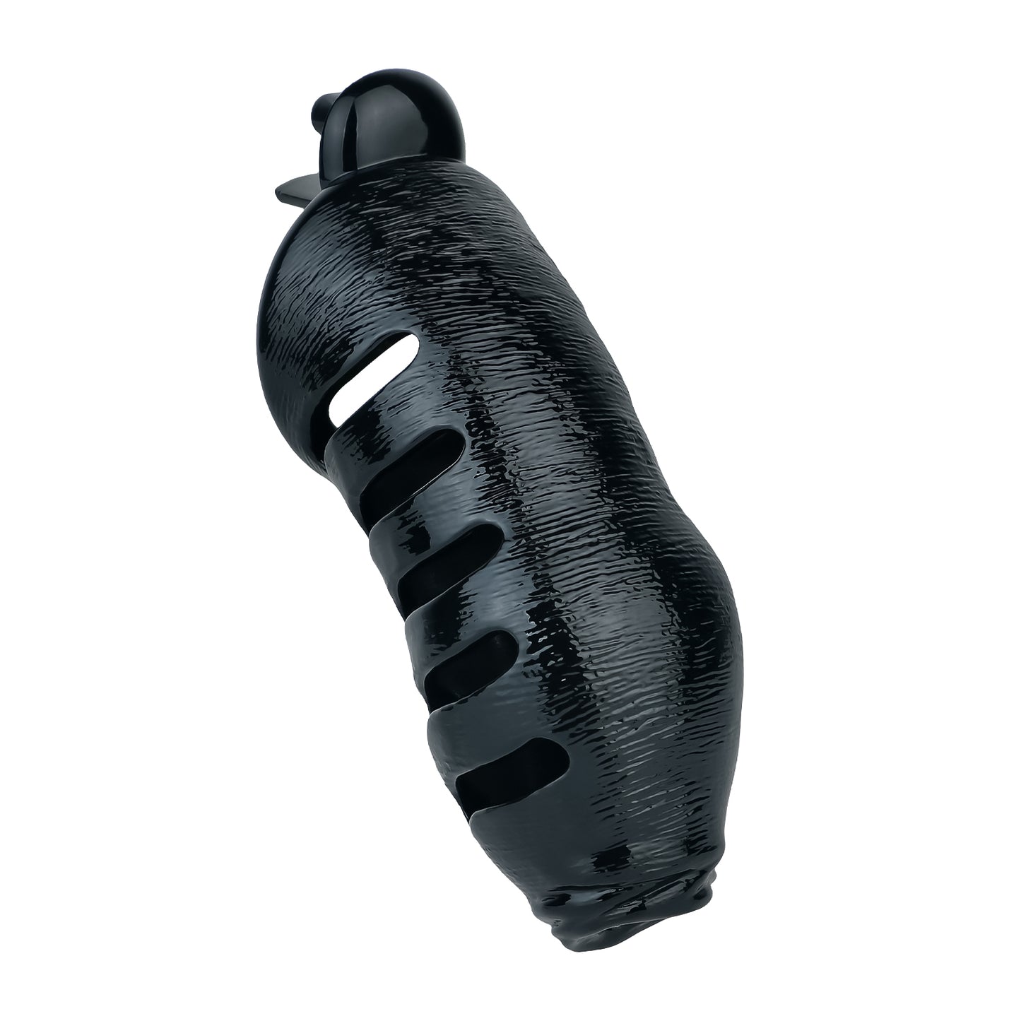 ABS Resin Realistic Dick Chastity Cage – Fully Enclosed Type AS037