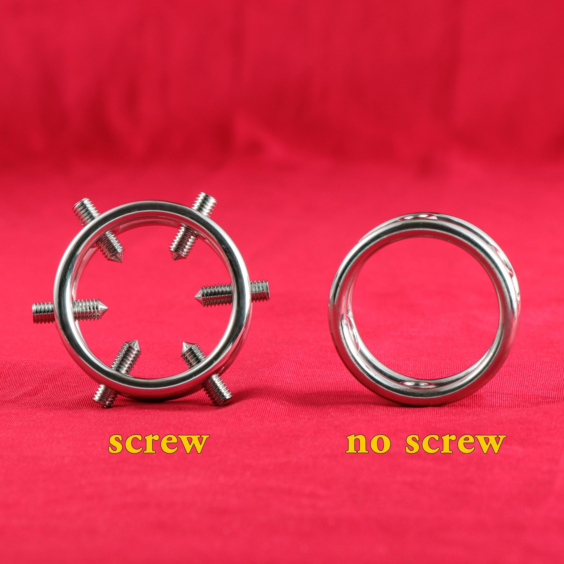 Stainless Steel Penis Cock Ring, F3105 - FRRK